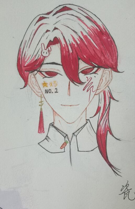 不画瞳孔也可以很好看-拟人圈