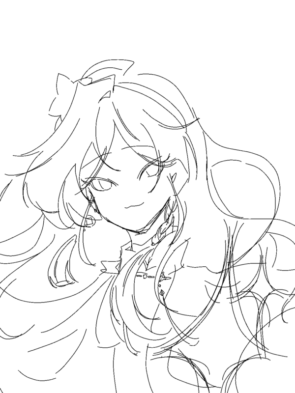 好顺手的设定🥰我不想细画😠草草涂一下-拟人圈