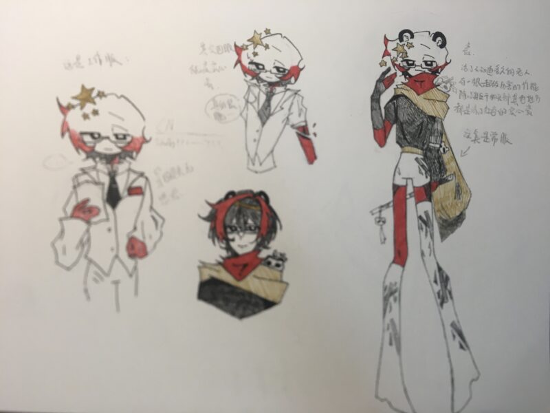 近期的一些画-拟人圈