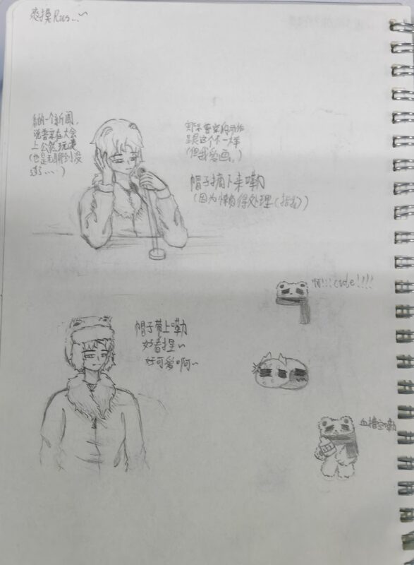 刚来,画的不好勿喷-拟人圈