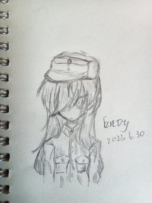 第一次在这发手绘图-拟人圈