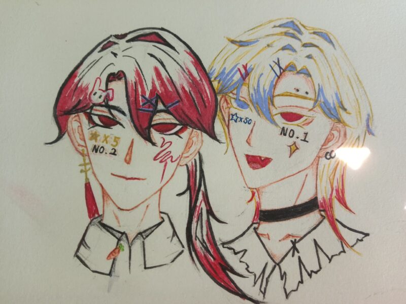 不画瞳孔也可以很好看-拟人圈