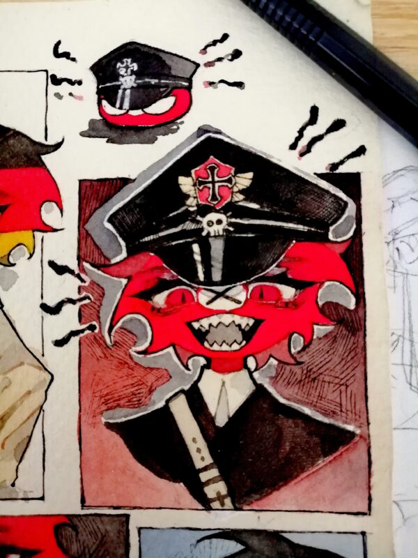 竟然翻到了半年前画的！-拟人圈