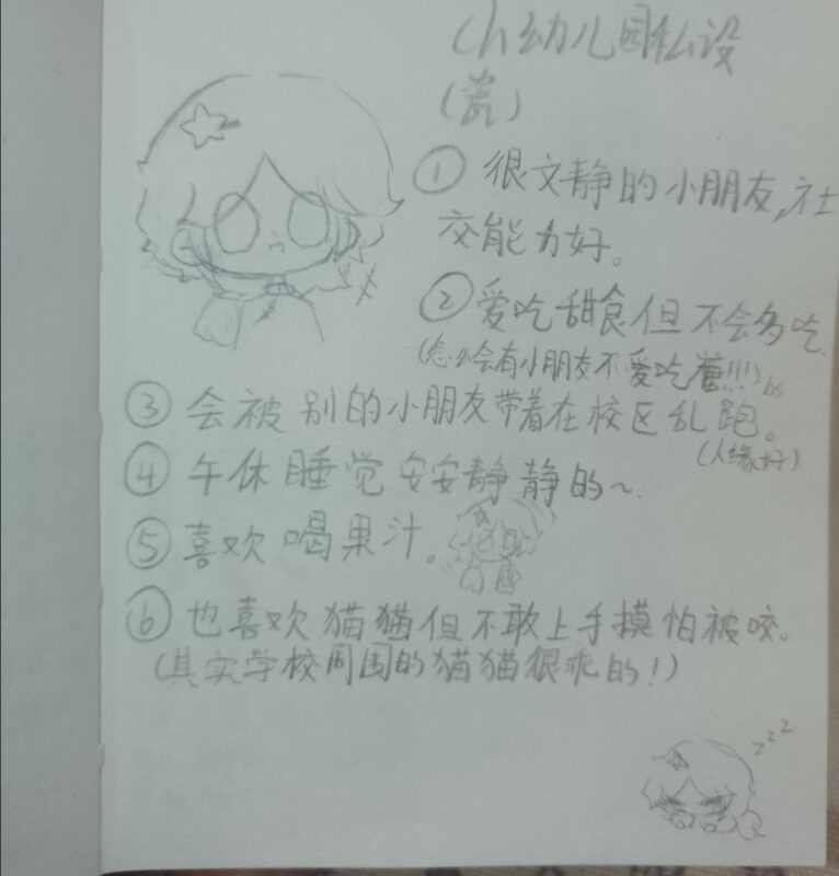 之前画好了但好像没发出来-拟人圈