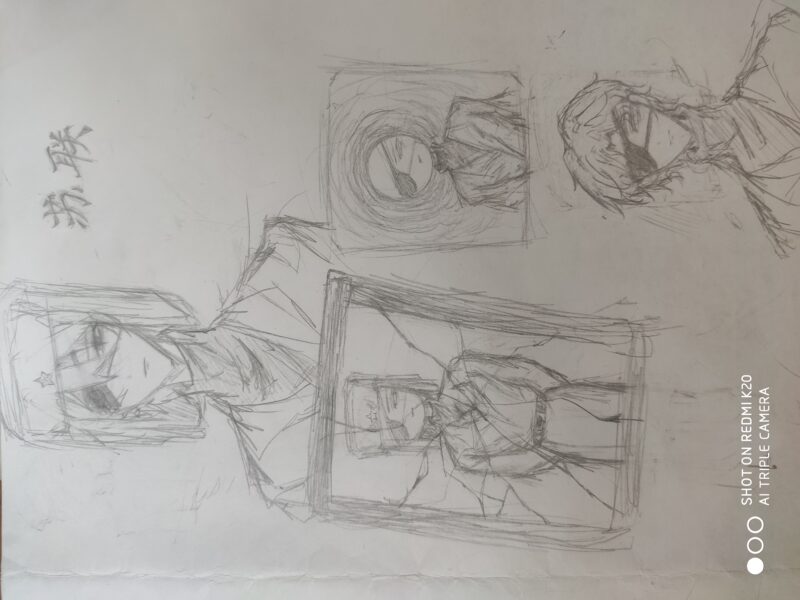 不知道画什么， 浅浅摸一下。-拟人圈