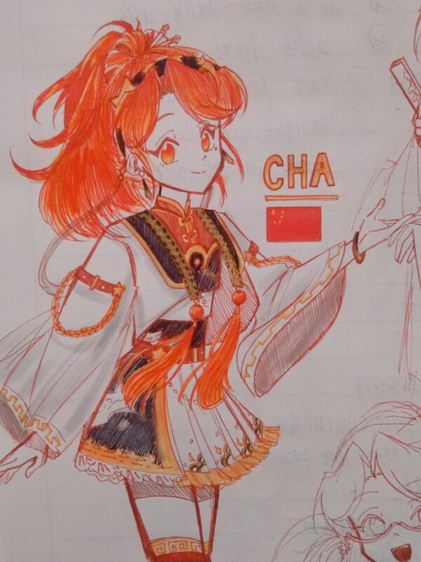 瓷姐的初始印象服装（半身）-拟人圈