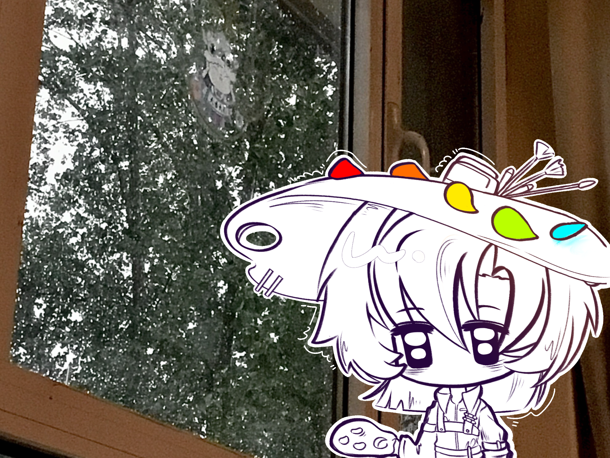 谁说这雨不好了这雨可太好了-拟人圈