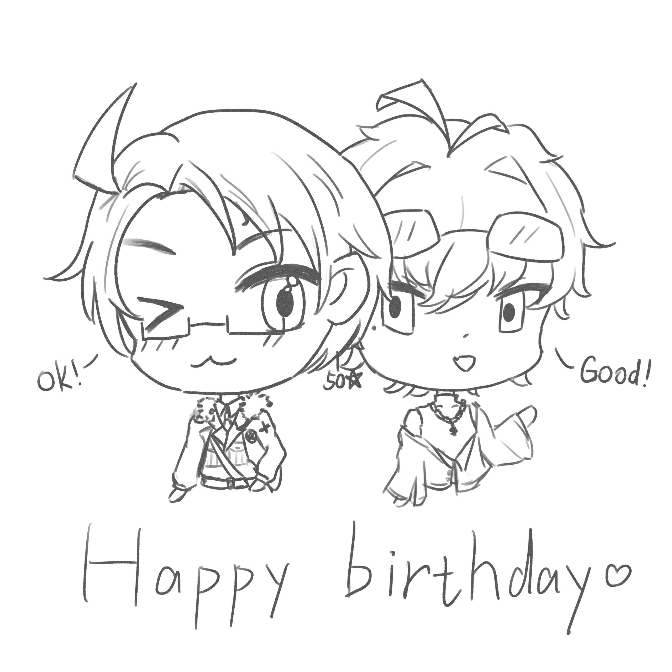 Happy birthday \^O^/-拟人圈