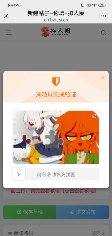 这验证可真是半点私货没有-拟人圈