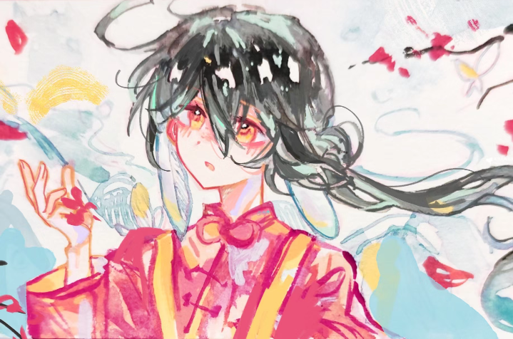 他朝若是同淋雪，此生也算共白头。-拟人圈