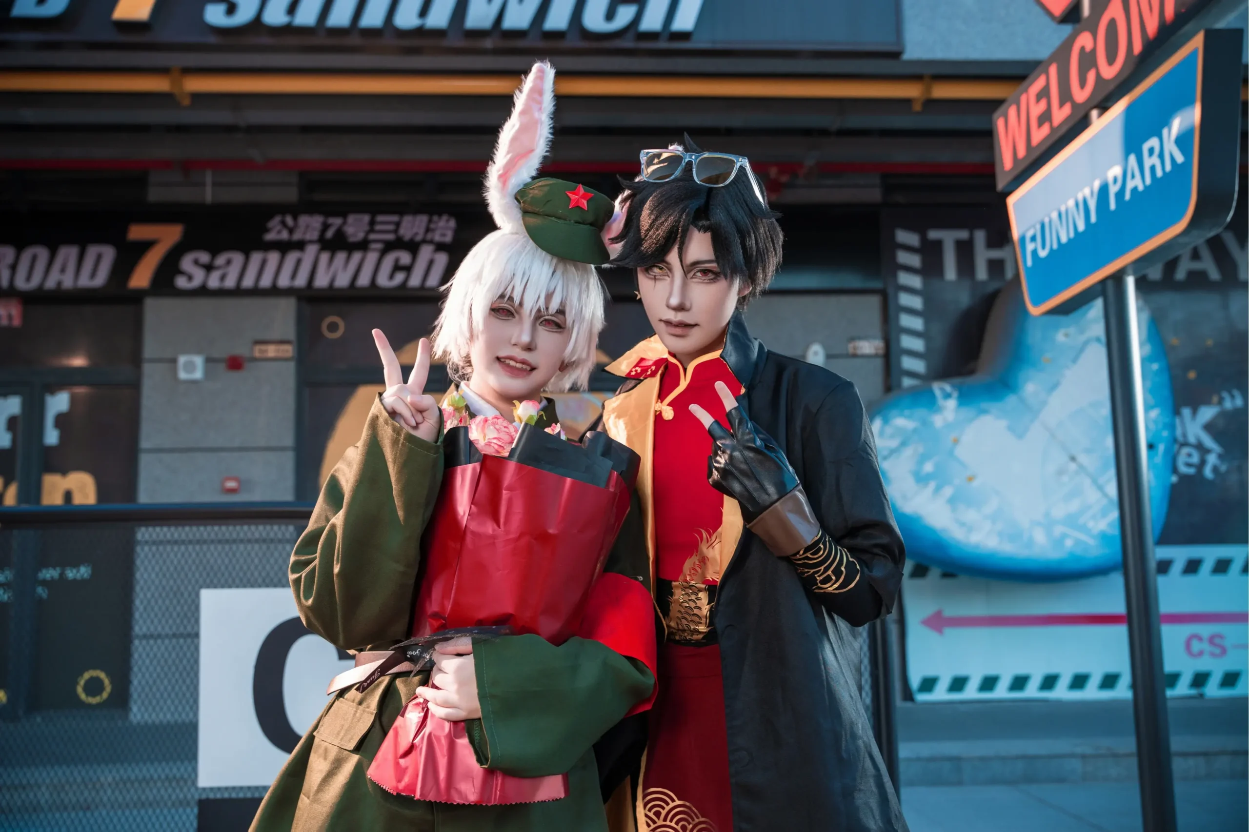 国庆生贺之献花篇（尾声）-拟人圈