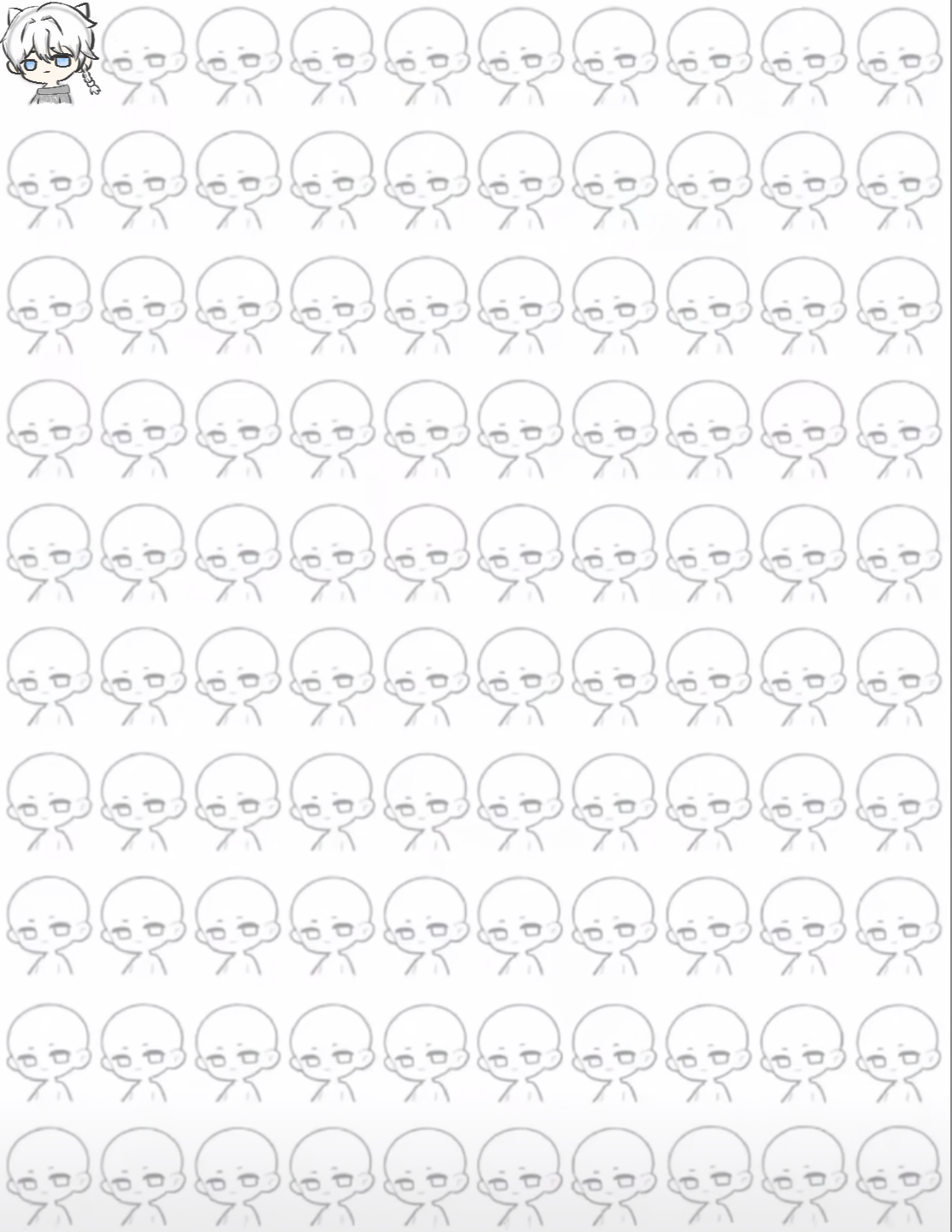想画百人图-拟人圈
