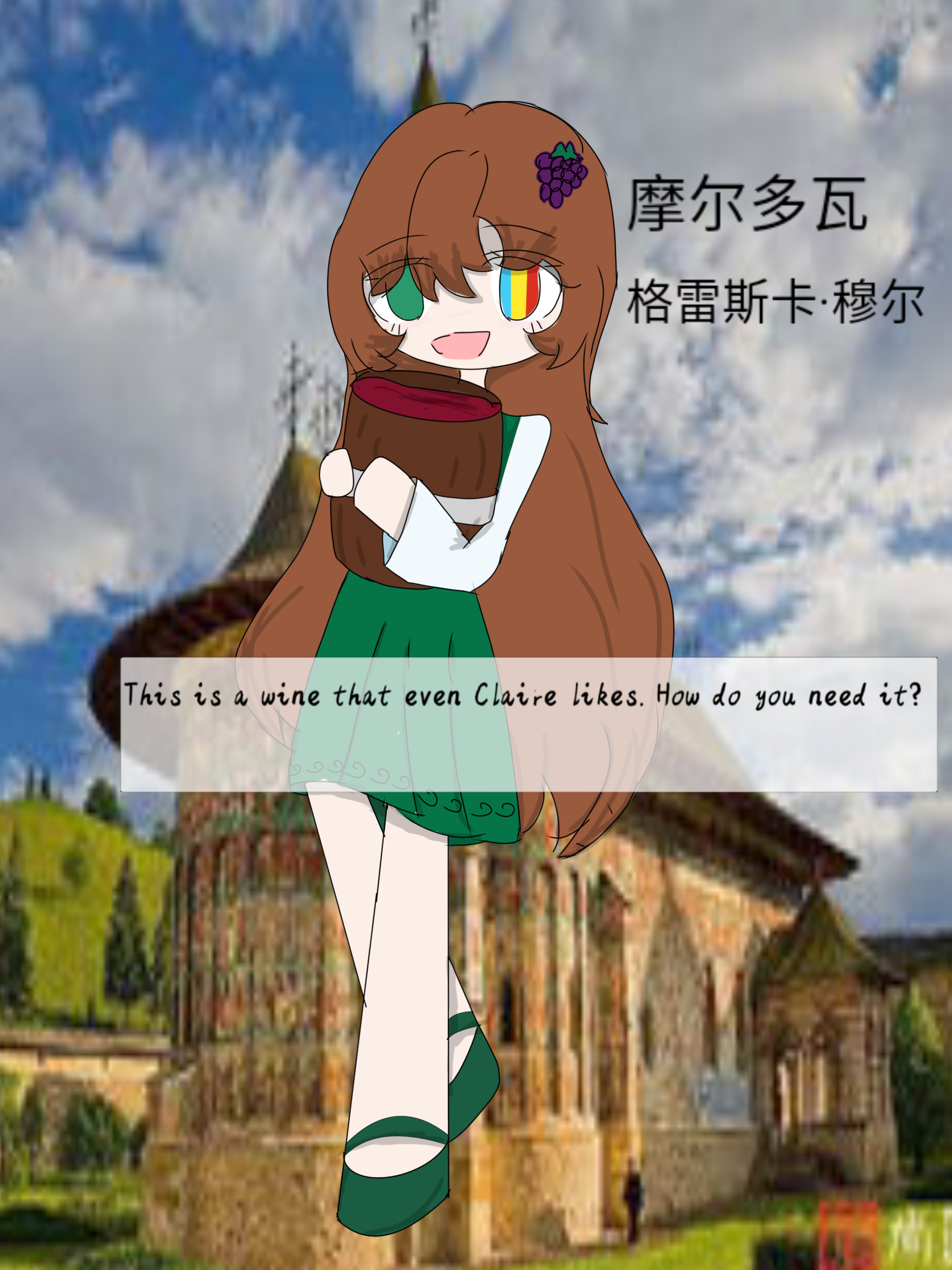 ✨挑战AI让我画那国就画什么✨-拟人圈