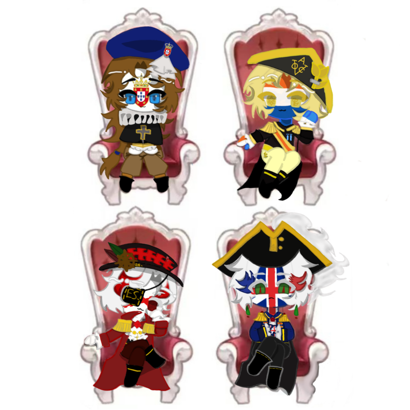 感觉模板很合适就画了（。？）边画我妹边问为什么这个脸是红蓝白-拟人圈