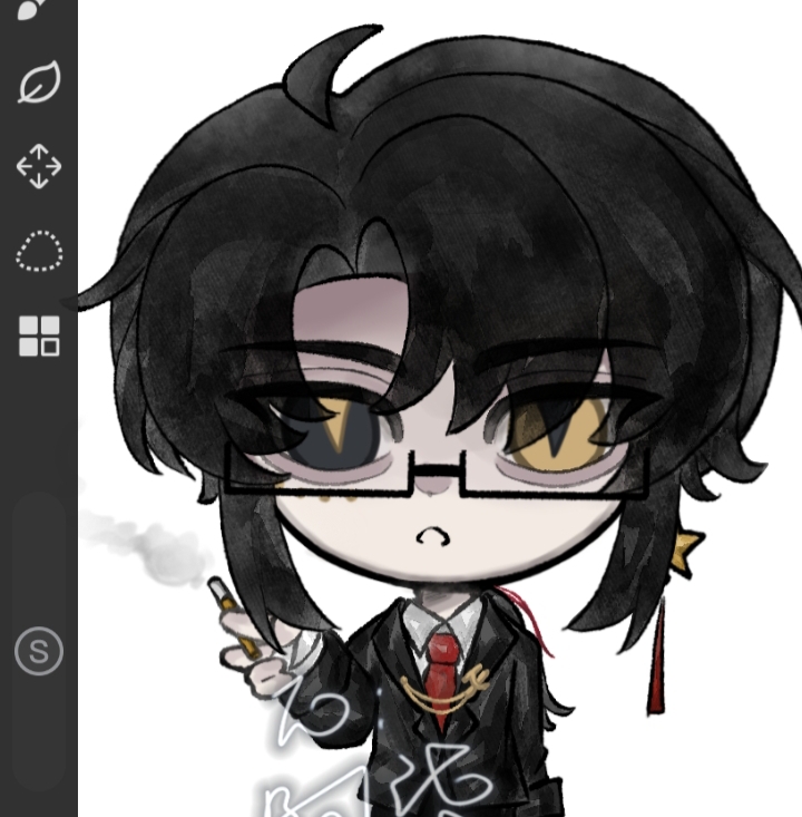 阿染家很萌的老钟🥰🥰-拟人圈