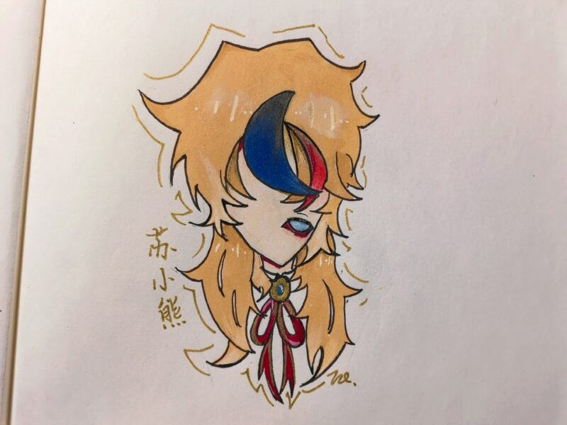 ch法[手绘]-拟人圈