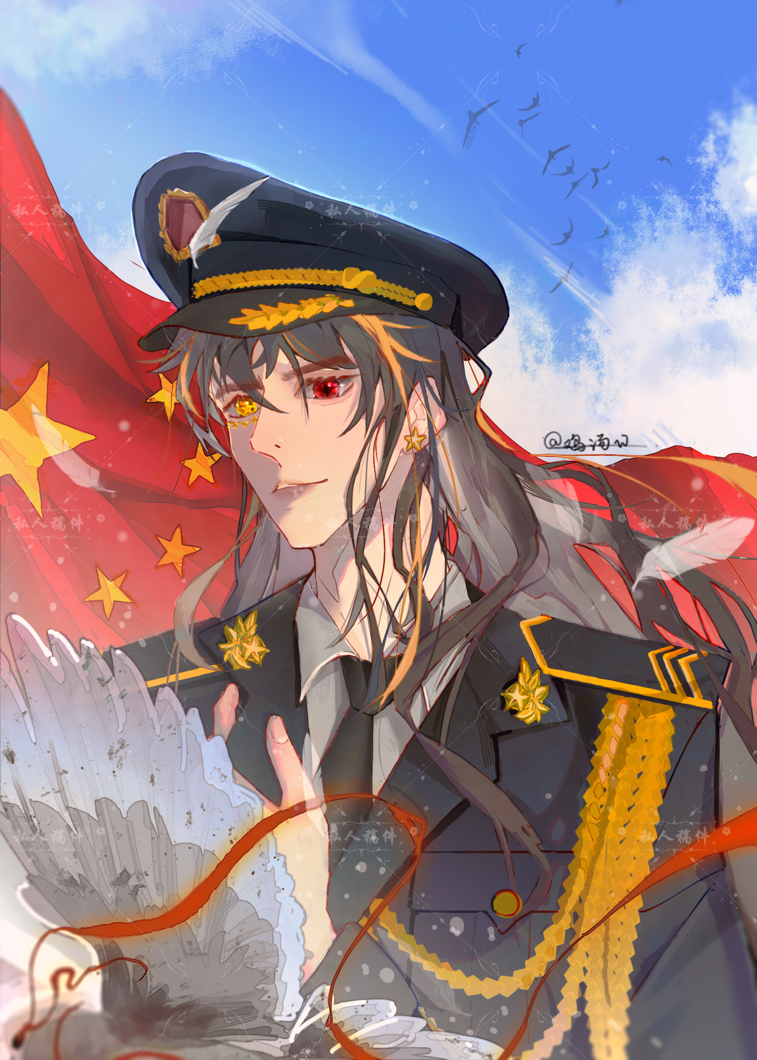 建军节快乐！！！-拟人圈