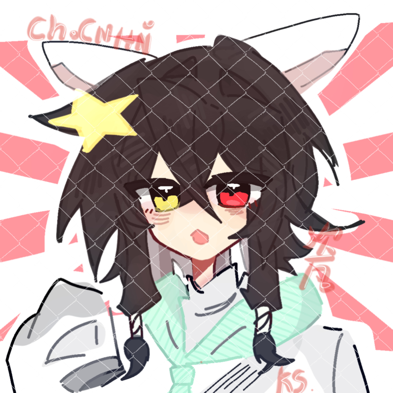 啊啊啊，自己画的瓷。。。画的不好看。。。对不起。。-拟人圈