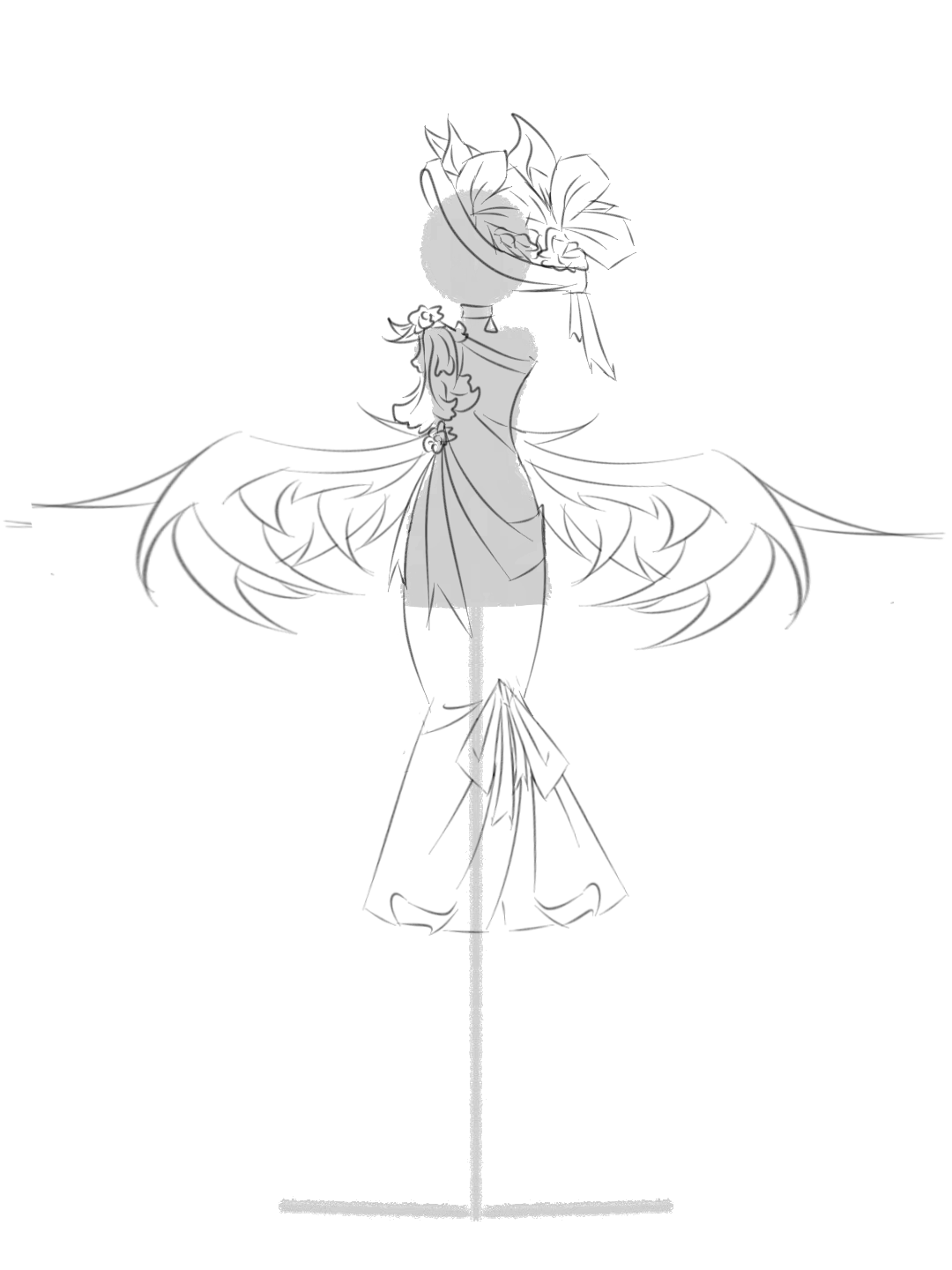 法兰西印象衣服（画的比较简略）-拟人圈