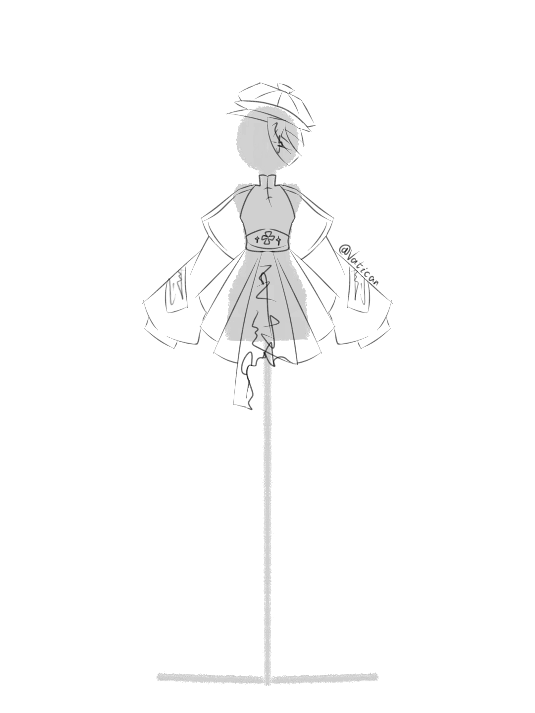 瓷印象服设（超简单）-拟人圈