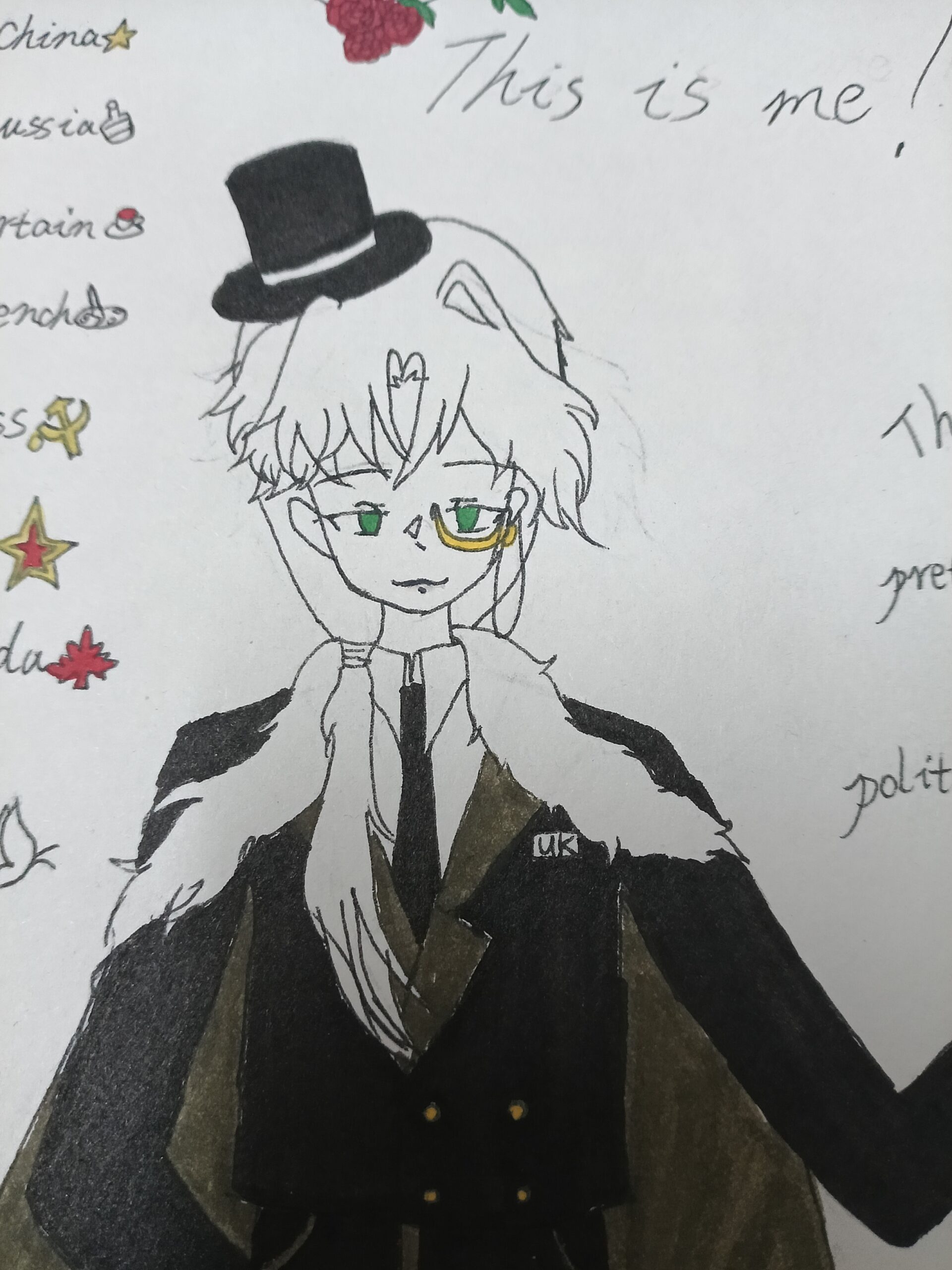 七年级英语思维导图上的英吉利插图-拟人圈