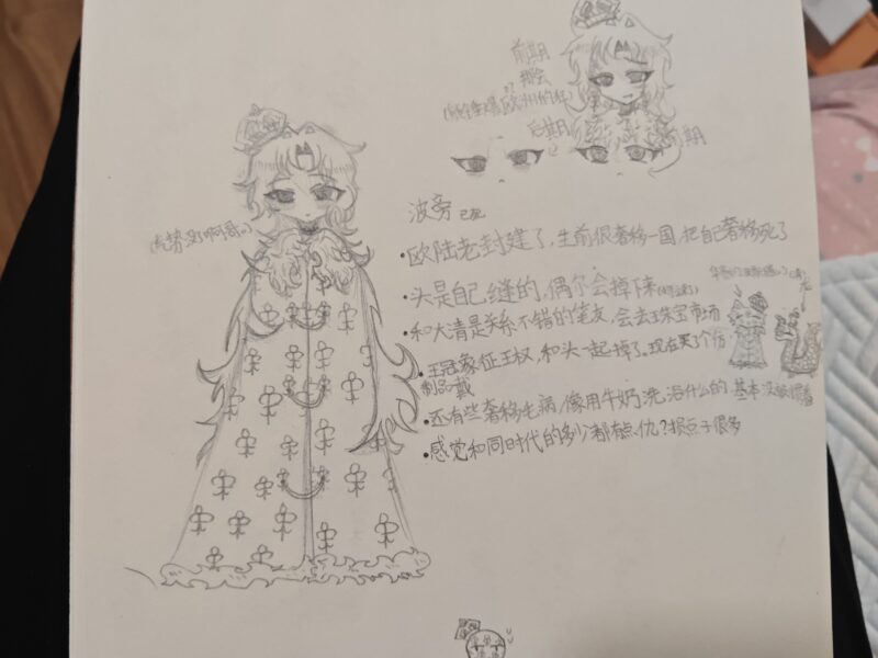 欧陆长发老封建波旁哥。之前画的在这里发发
既然法家人板块放法那里没关系吧。？-拟人圈