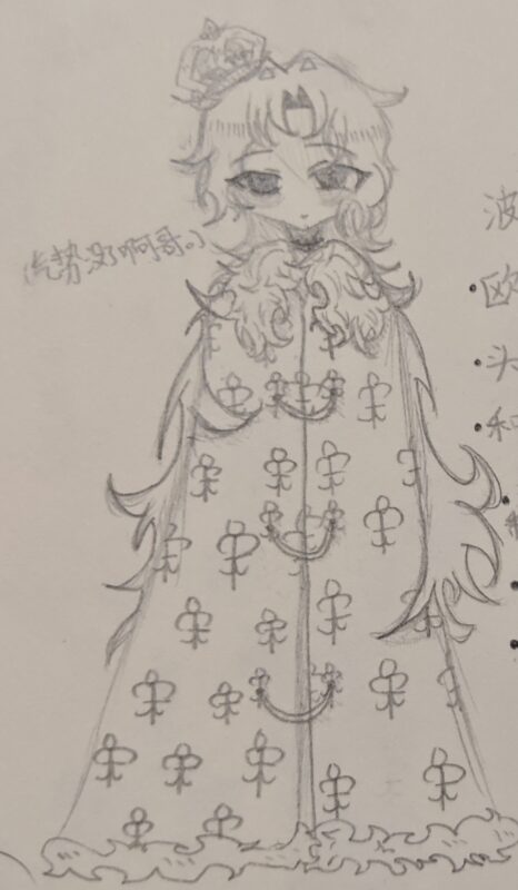 欧陆长发老封建波旁哥。之前画的在这里发发
既然法家人板块放法那里没关系吧。？-拟人圈