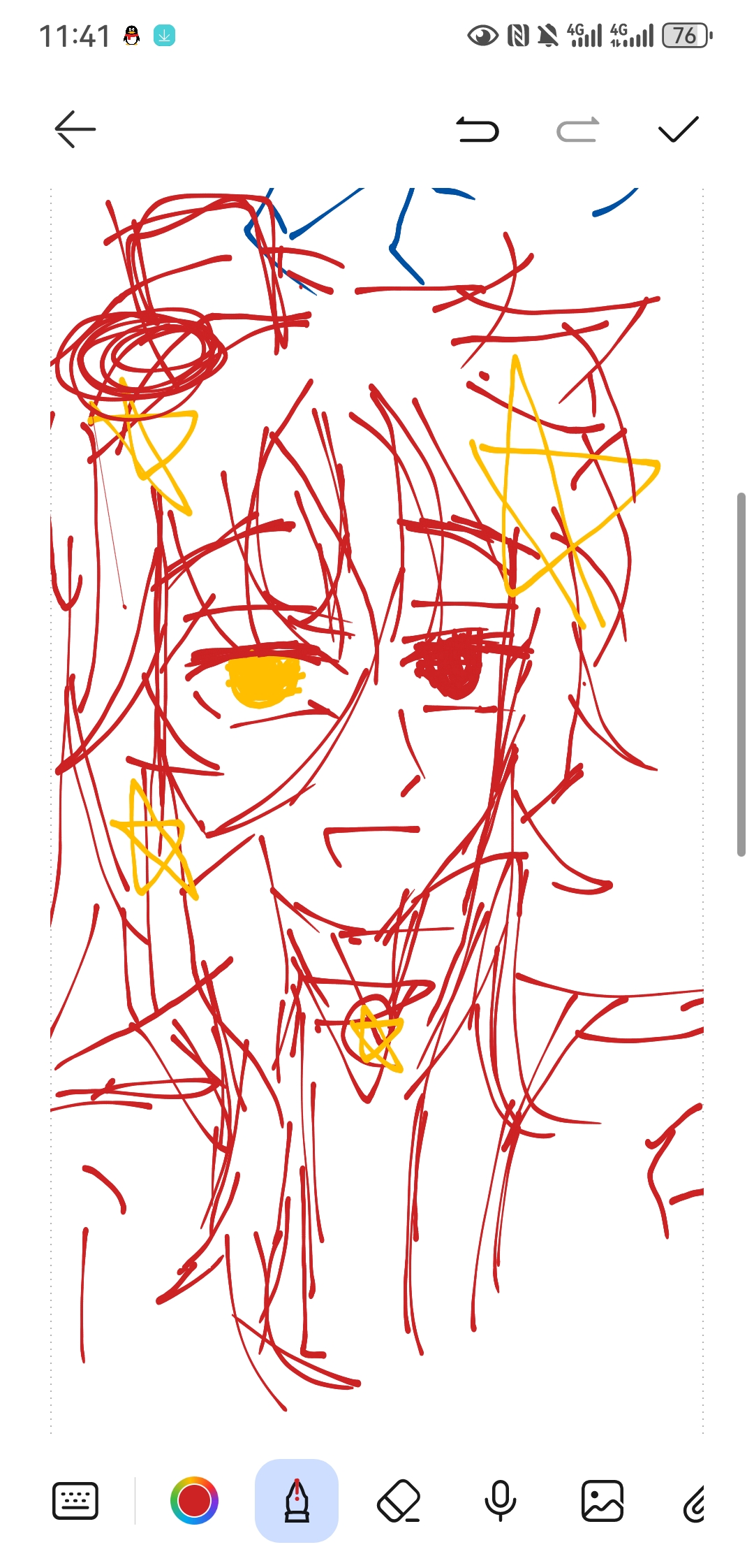 家人们眼睛和嘴巴好难画