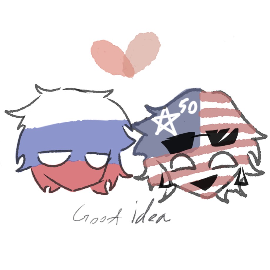 我不知道波兰球不能有cp，所以现在改了。🧐但是自己创建的话题和标签怎么删啊？…-拟人圈