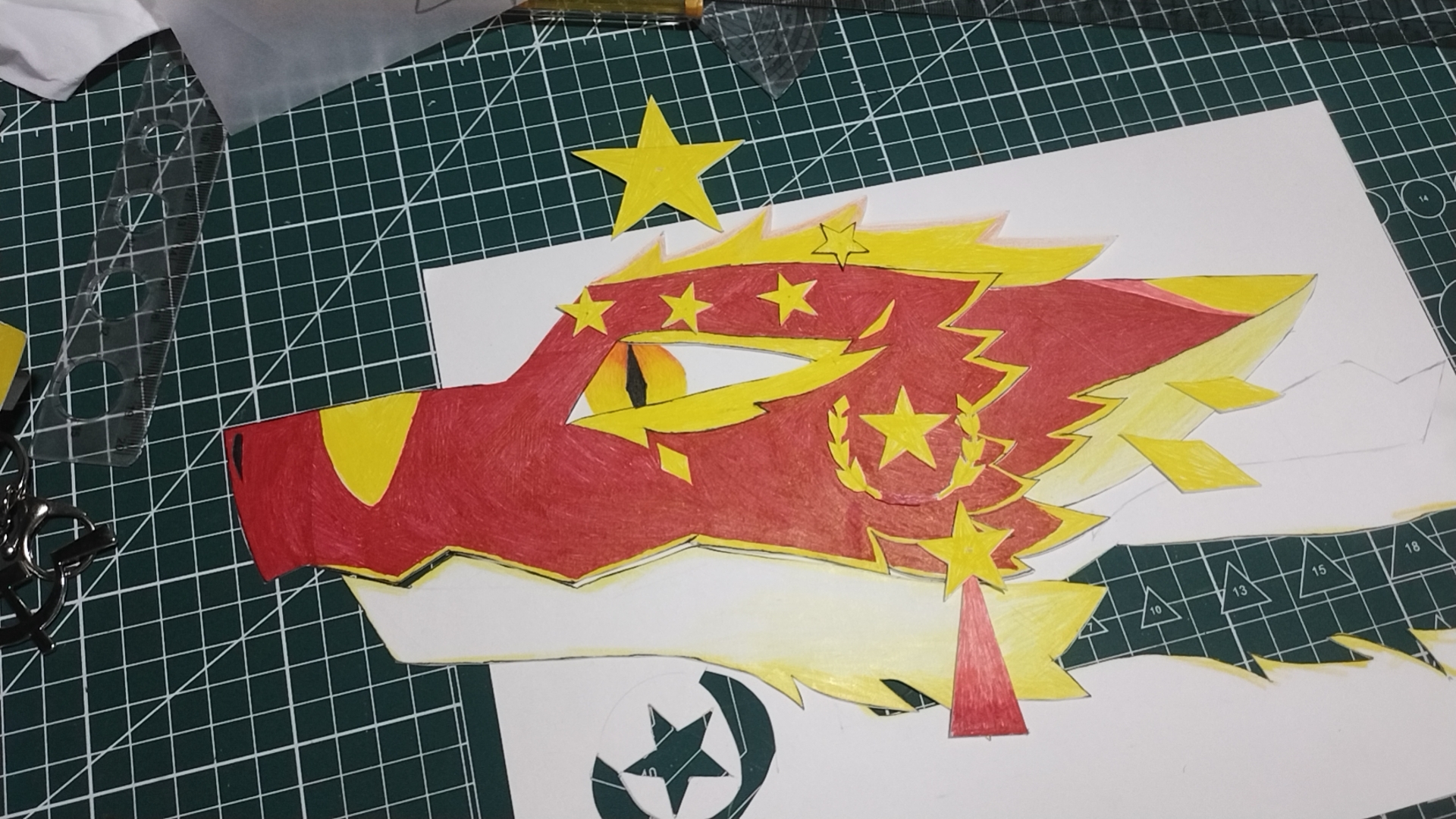 别问我背面画的是什么，我错了，呜呜呜呜