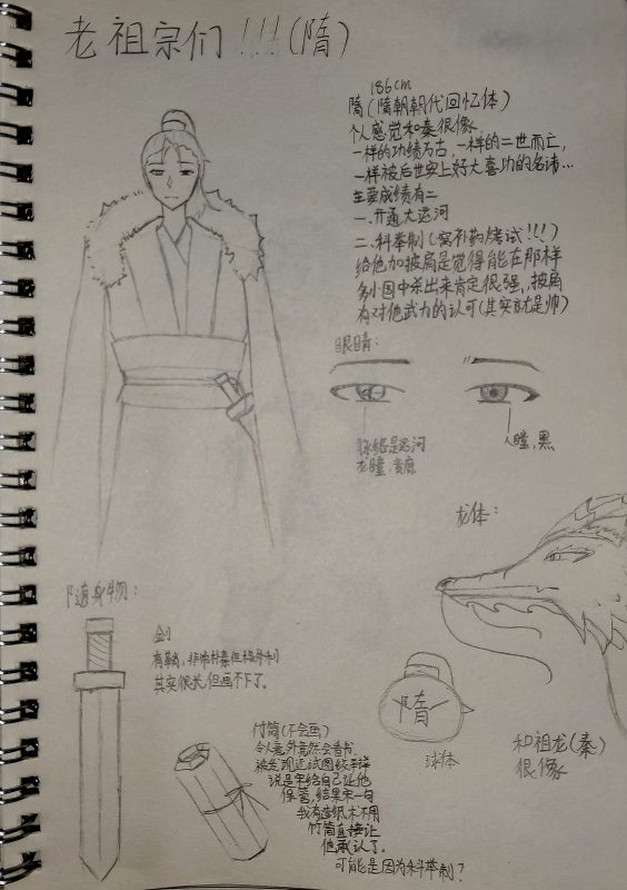 [老祖宗们！！！]（隋）-拟人圈