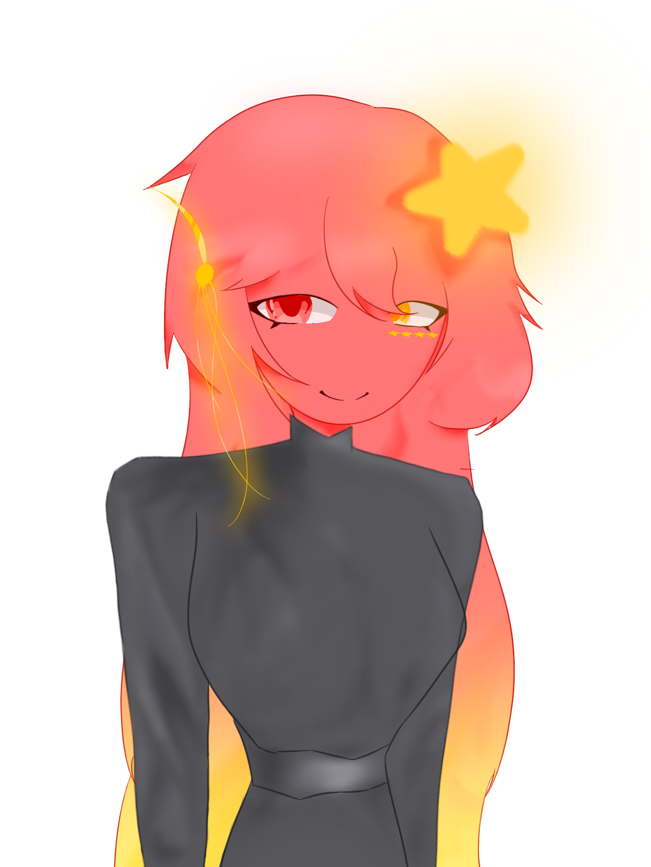 发一条不重要的凑数，顺便发一张图，改不下去了将就着看吧😨-拟人圈