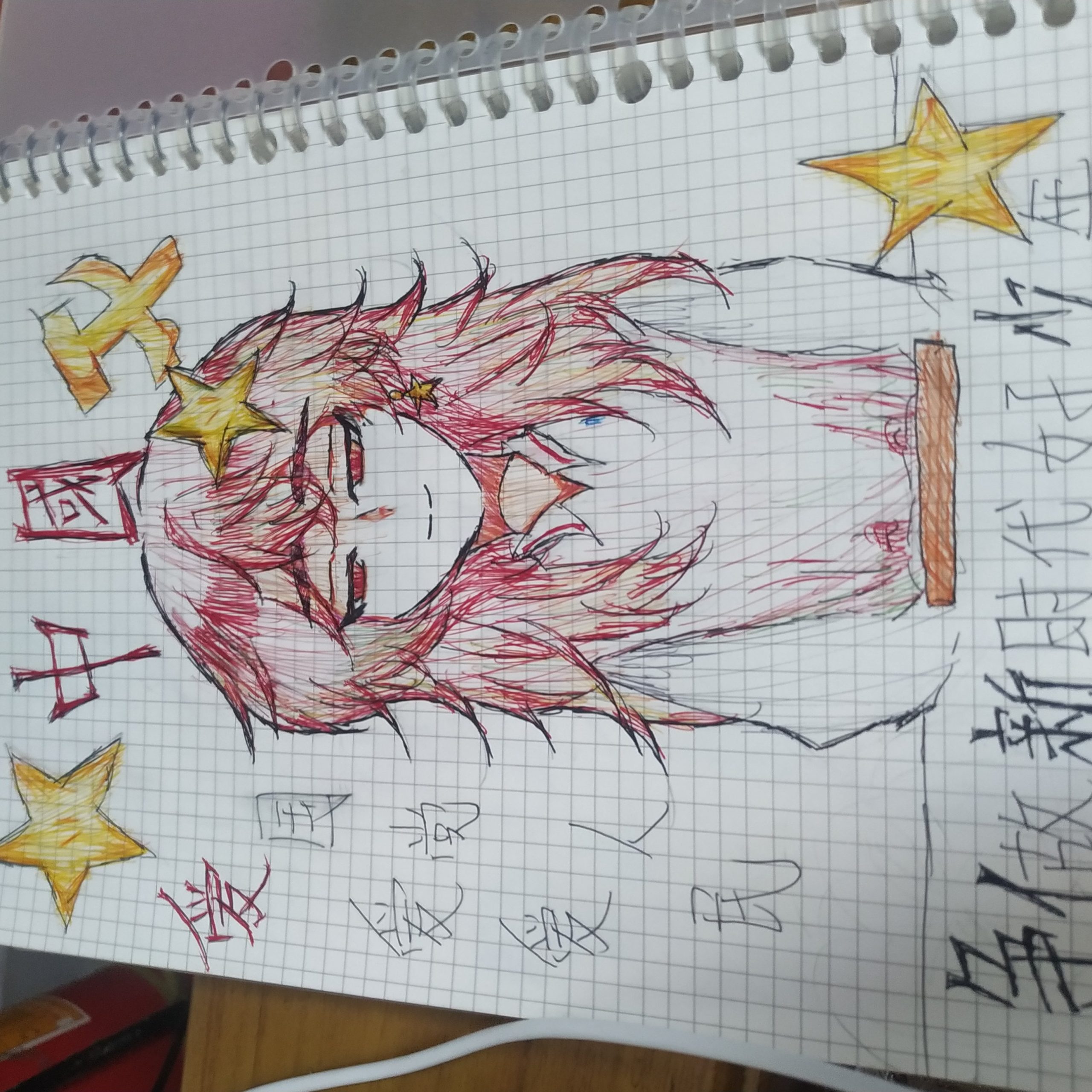 同学给我画的瓷-拟人圈