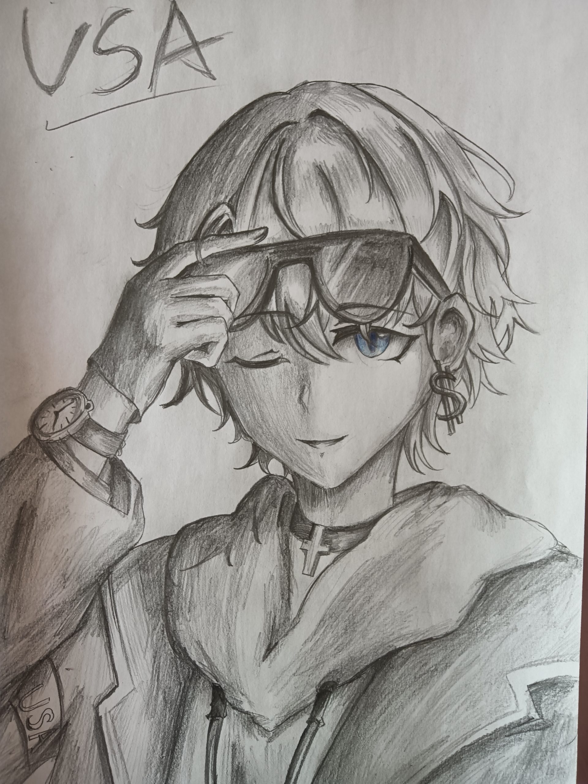 把这张库存的纸绘老美发一下-拟人圈