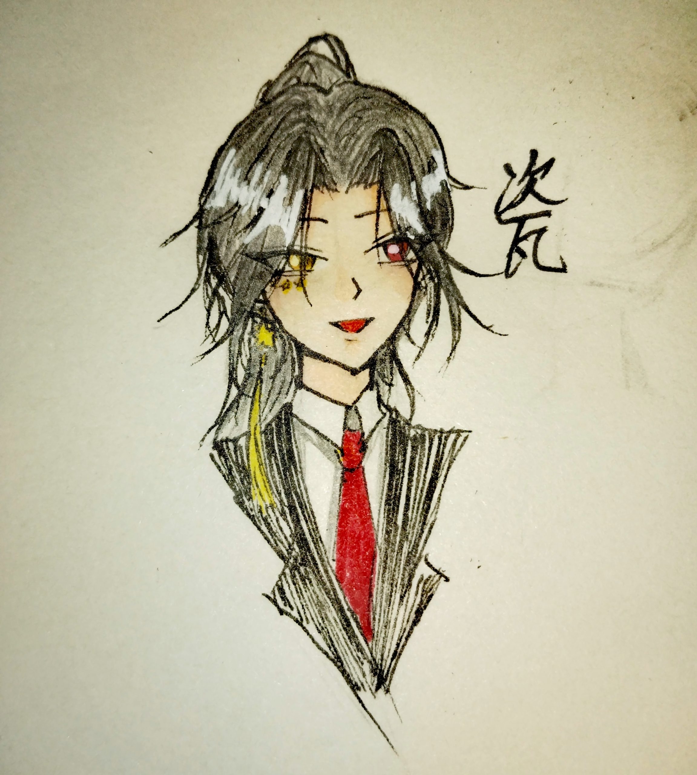 画的不是很好看，宝子们轻喷(ˊo̴̶̷̤  ̫ o̴̶̷̤ˋ)-拟人圈