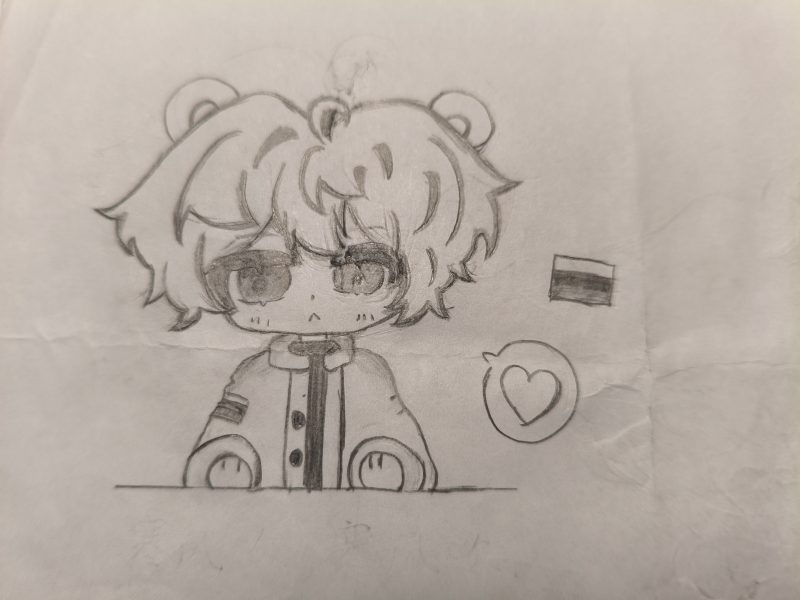 手绘（不会涂色啊〒_〒）-拟人圈