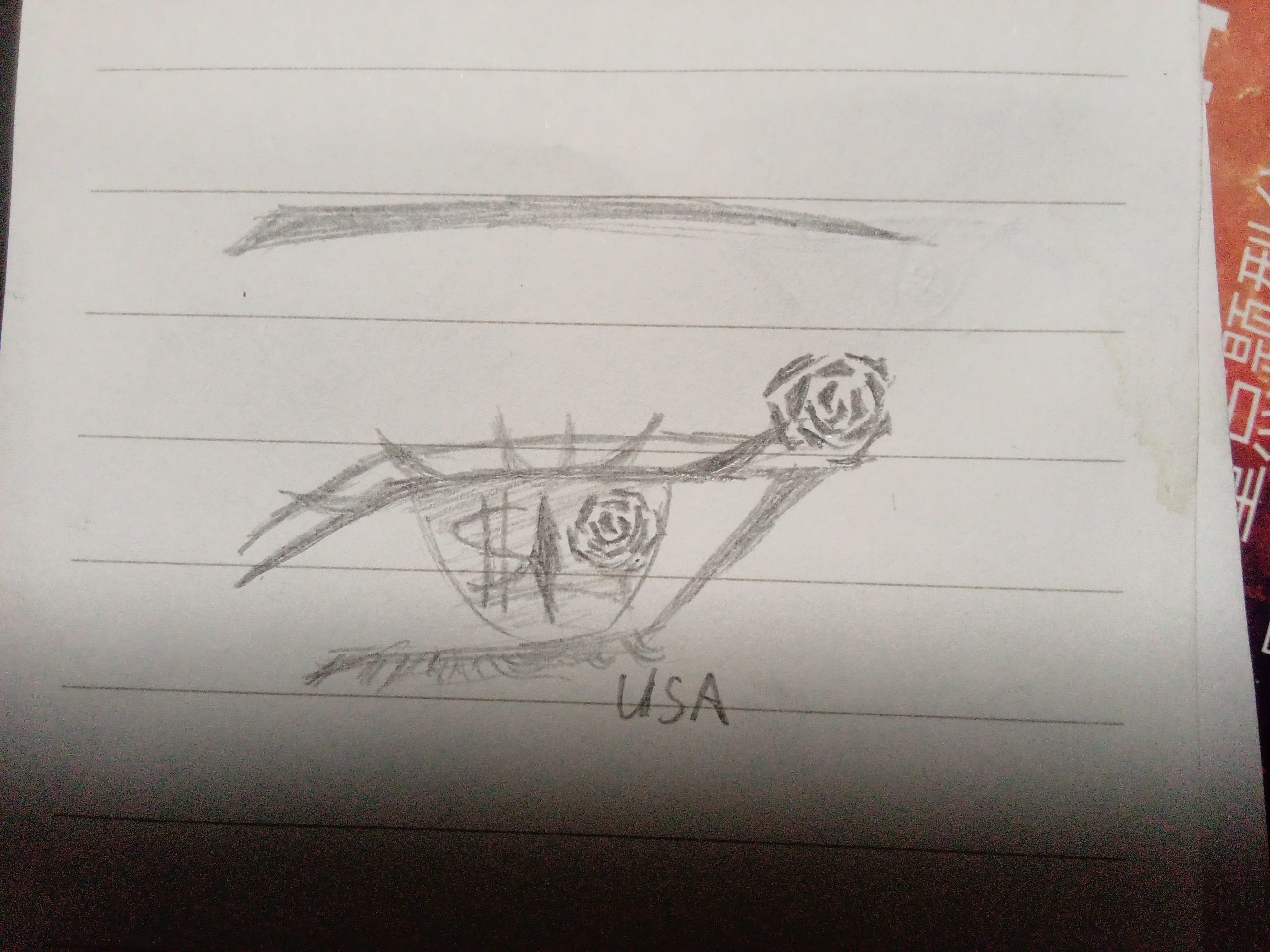 设计的美的眼睛（第一次画，不好看）-拟人圈