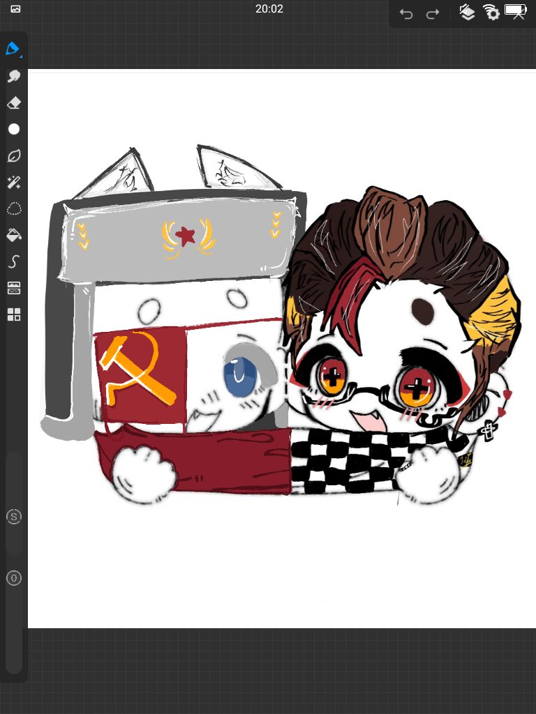 苏德😋（和亲友合绘完成）-拟人圈