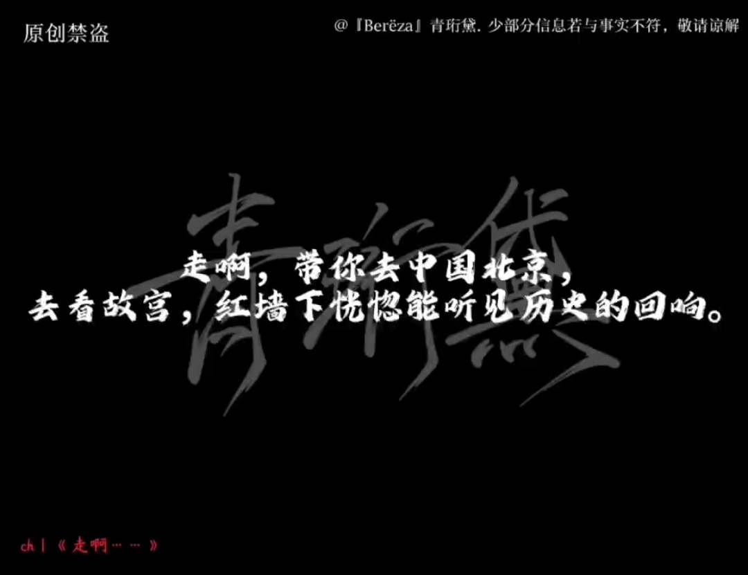 《鸟之诗》丨ch18国《走啊……》
