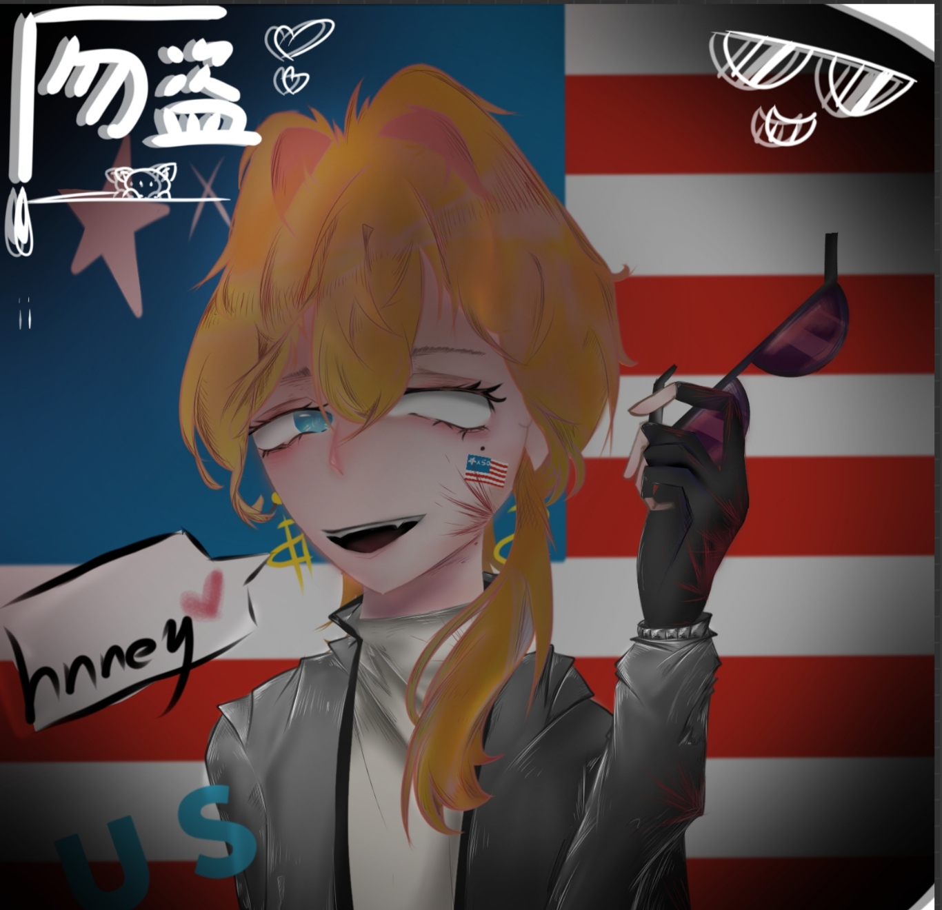 自己画的，别介意-拟人圈