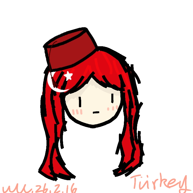 在爱笔上画的-拟人圈