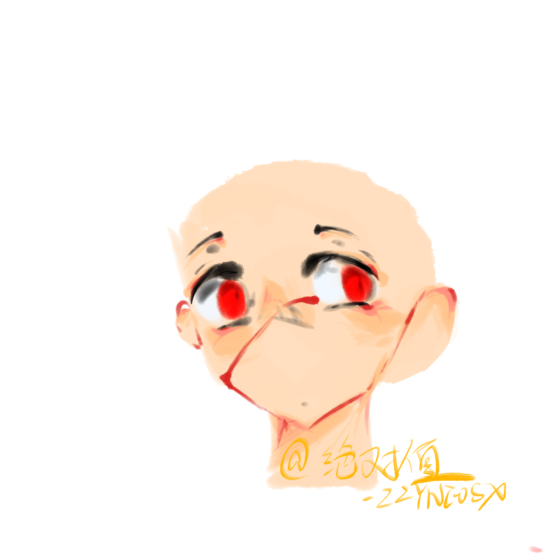 可以有人教一下这种画风的头发该怎么画吗?(第1次是不是很会-拟人圈