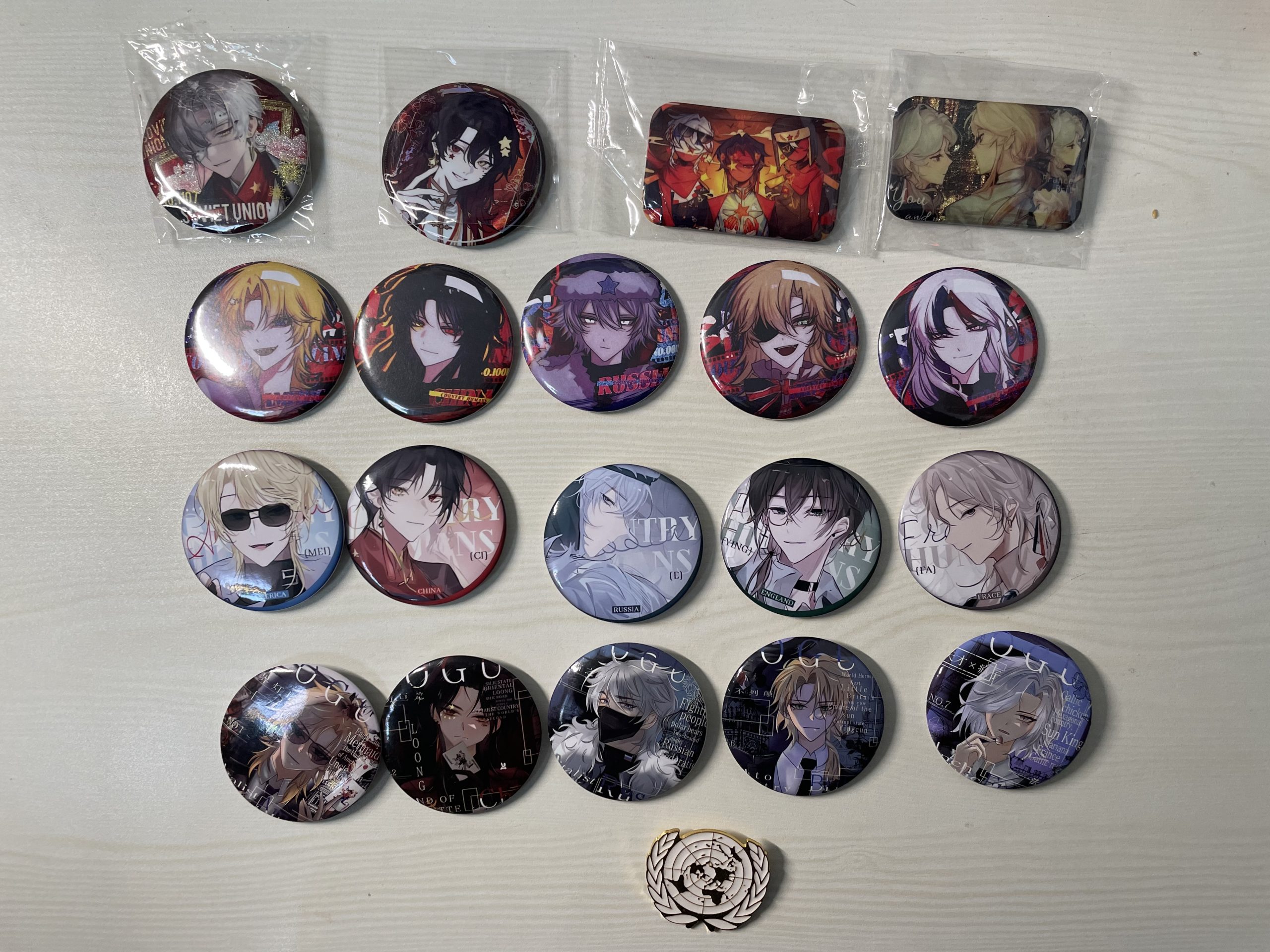 一些吧唧啦-拟人圈