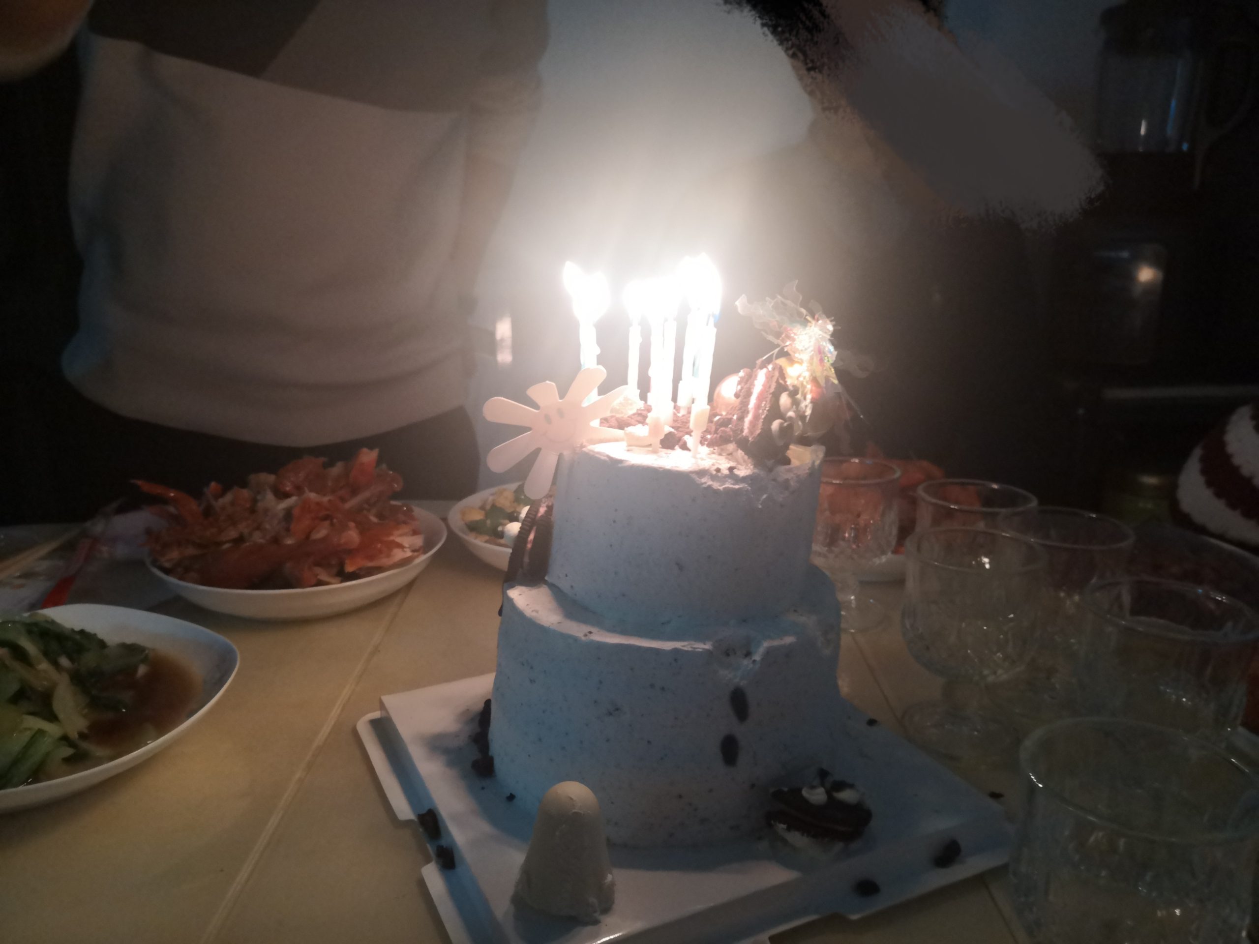 今天我生日可不可以赏脸看一眼啊画了一天多😭😭😭💋