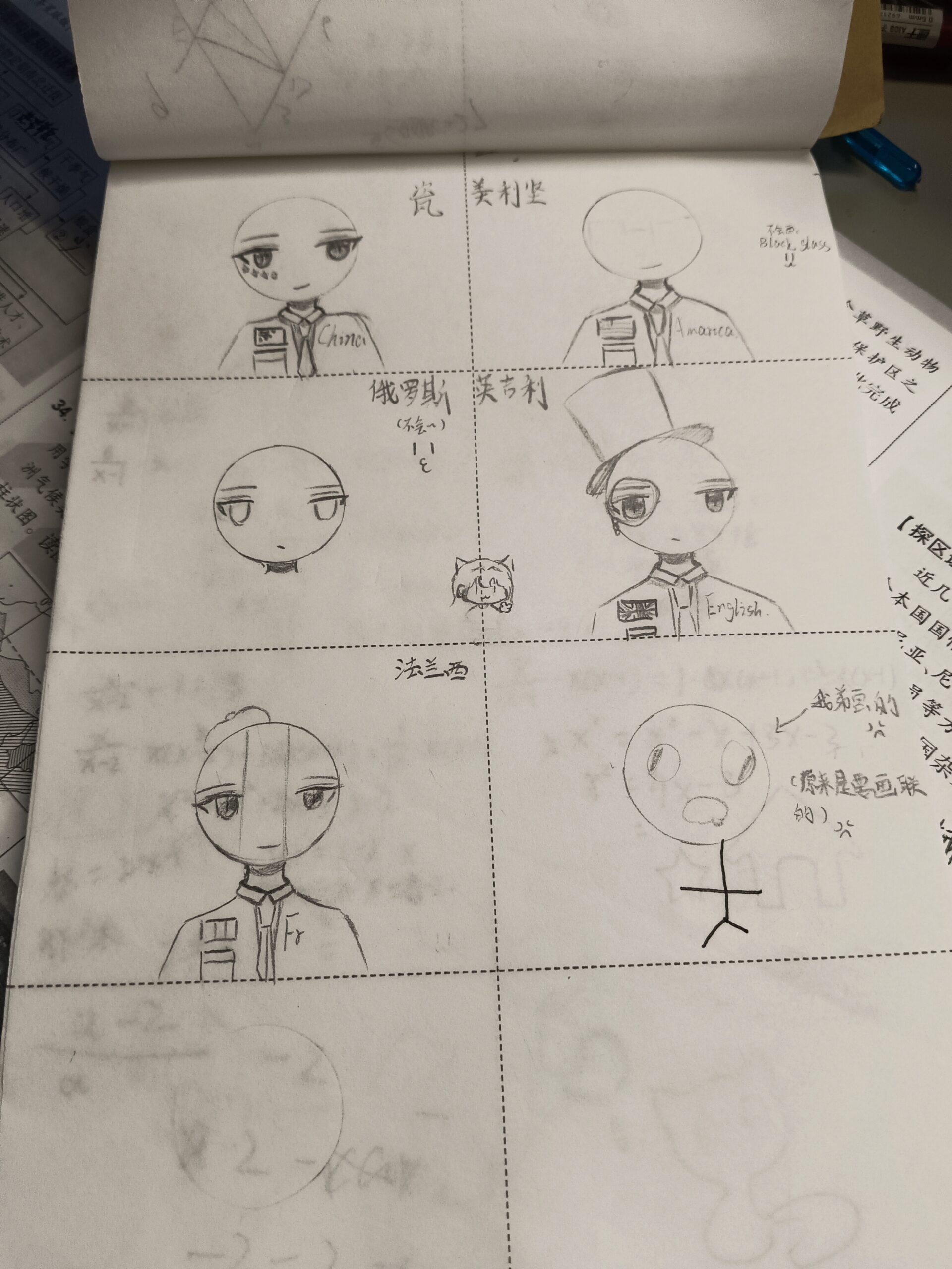 第一次画，勿喷-拟人圈