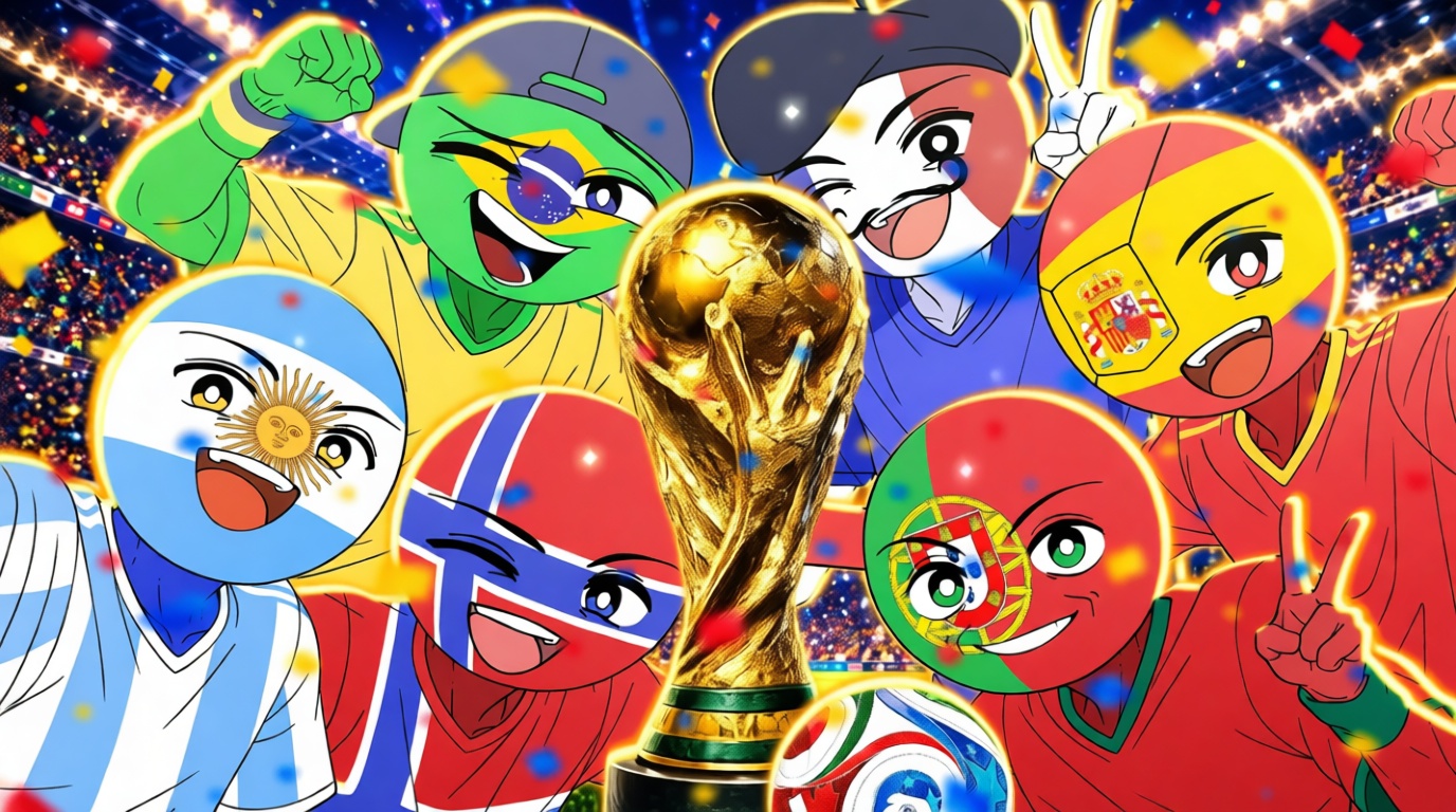 世界杯COUNTRYHUMANS ⚽-拟人圈
