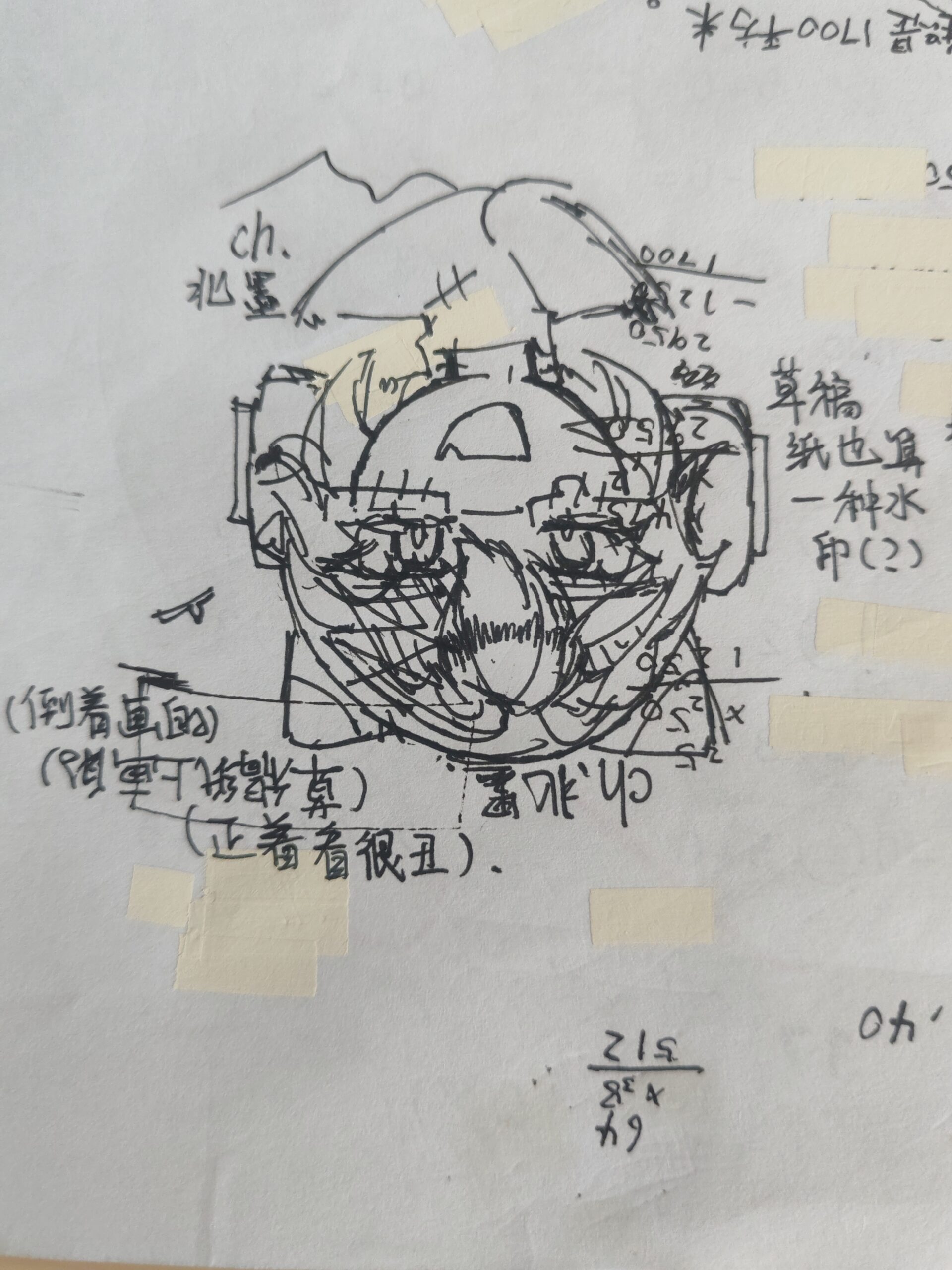 突发奇想倒着画的（？霓虹-拟人圈