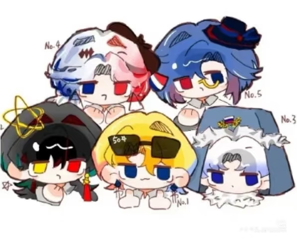 五常小剧场，不喜勿喷#CH #CountryHumans #国家拟人