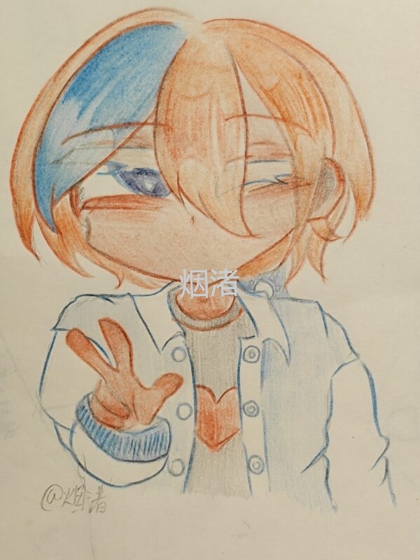 #台#  来摆个pose拍照吧~-拟人圈