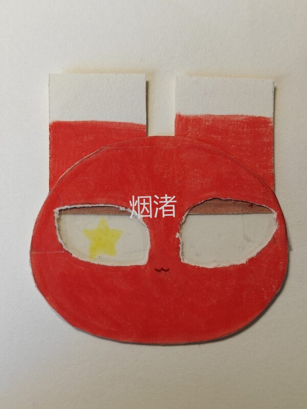 #瓷# 波兰球眼可动纸片人-拟人圈